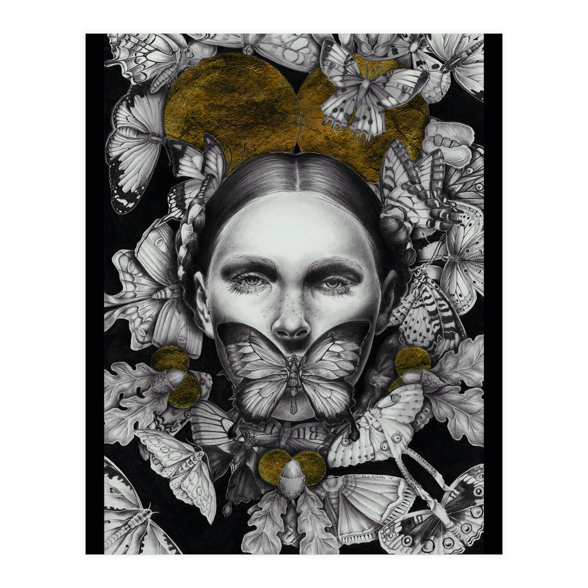 Silencesignedborder (Print Only)