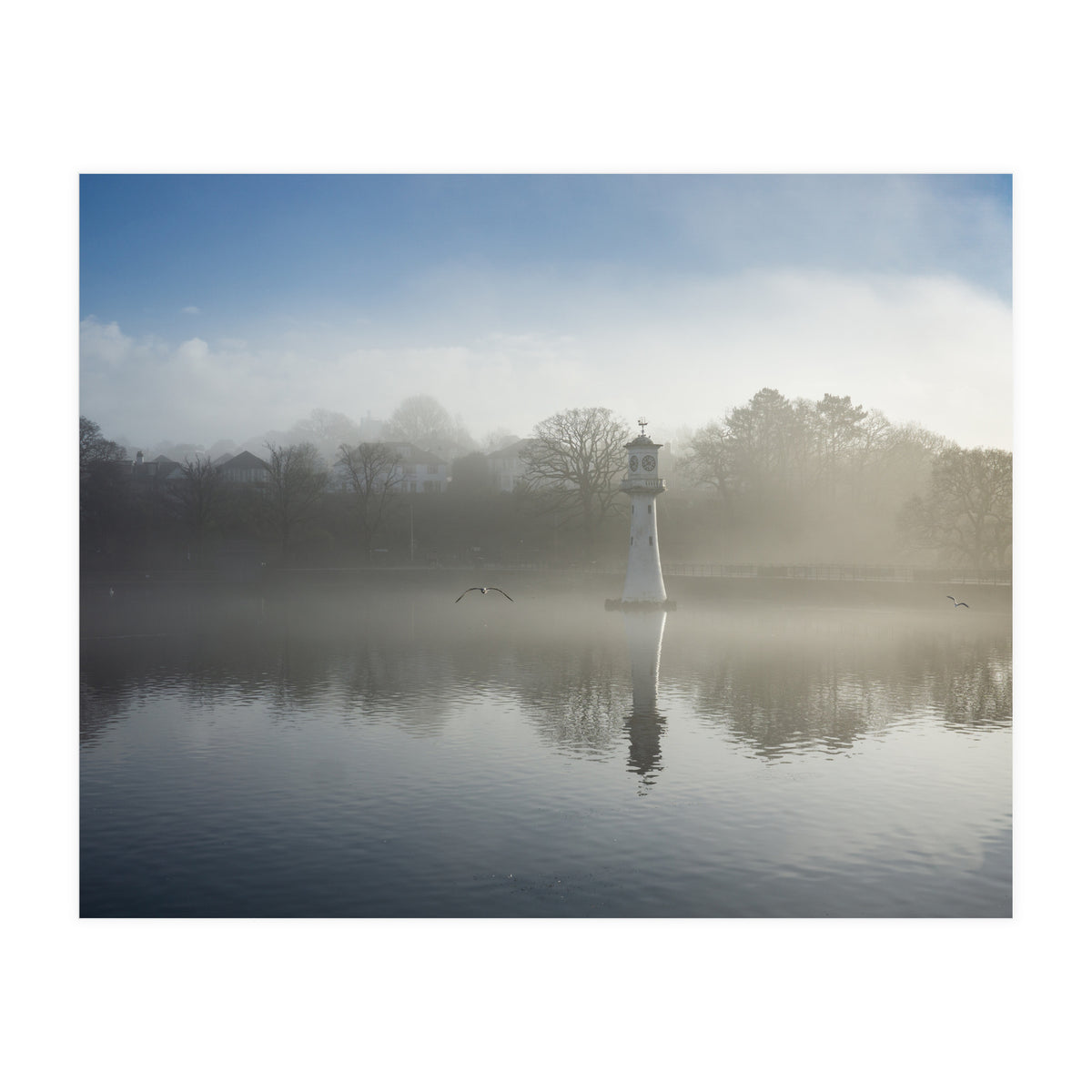 Mist on Roath Park Lake (Print Only)