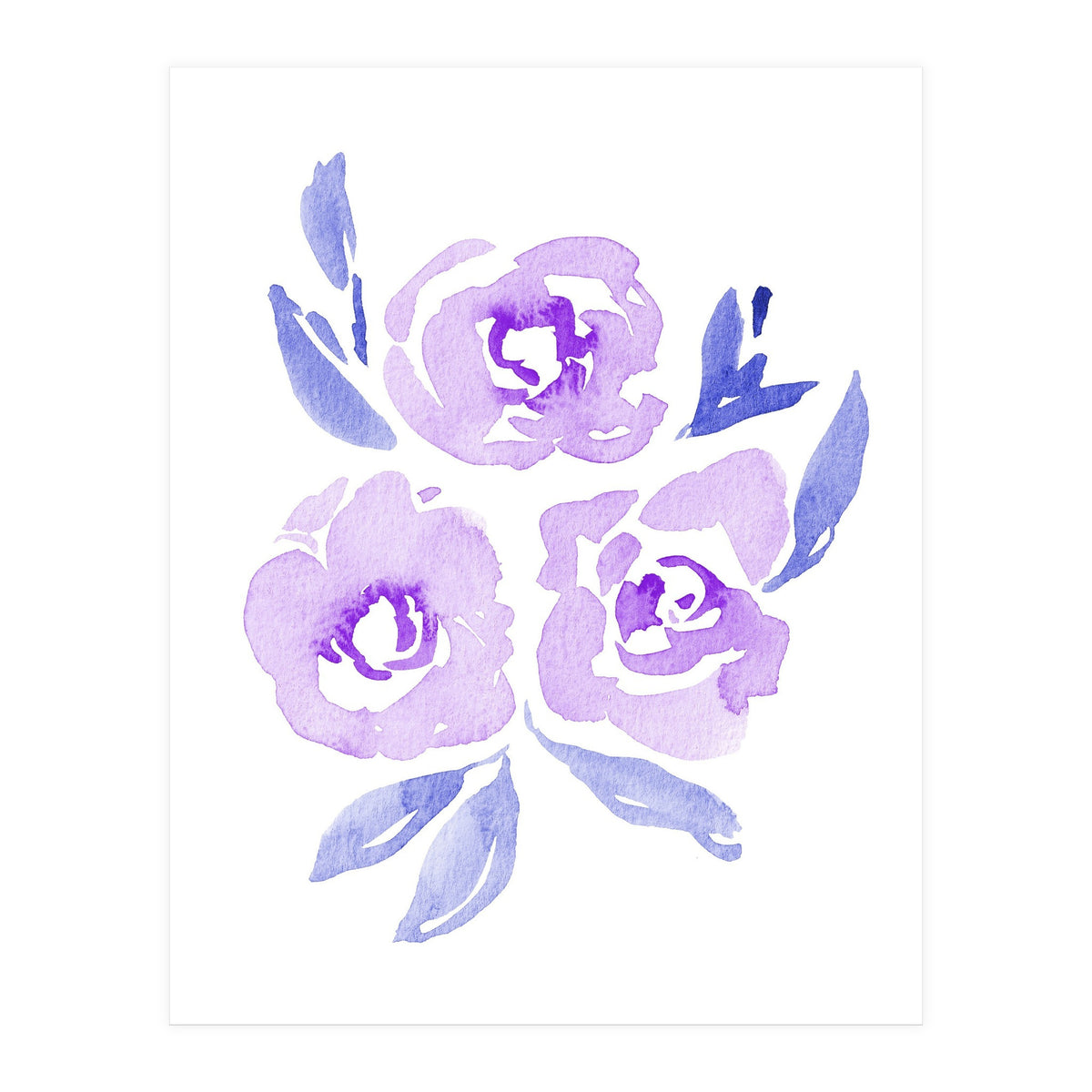Wild Roses | Purple Mist (Print Only)