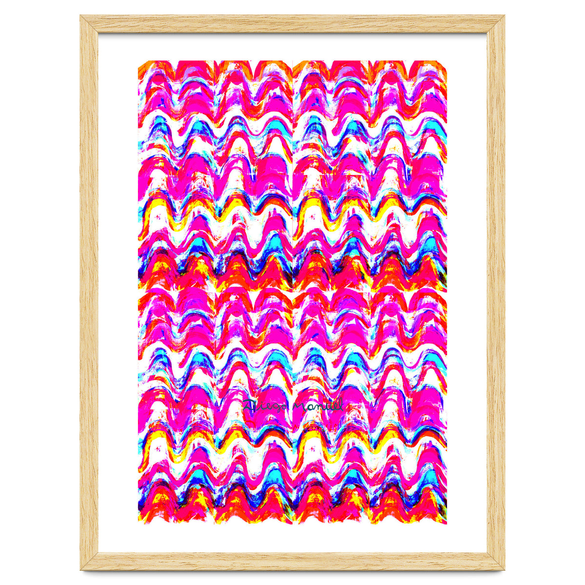 Pop abstract color full