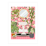 Sink in Boho Jungle Bathroom (Print Only) thumbnail