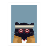 Doozal Cat Tenenbaum (Print Only) thumbnail
