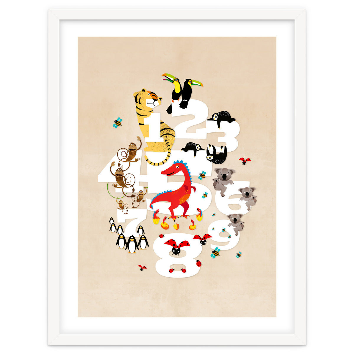 One Two Three Animals