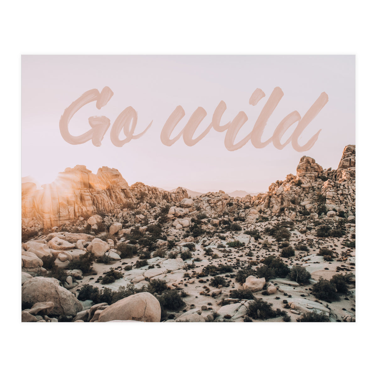 Go Wild (Print Only)