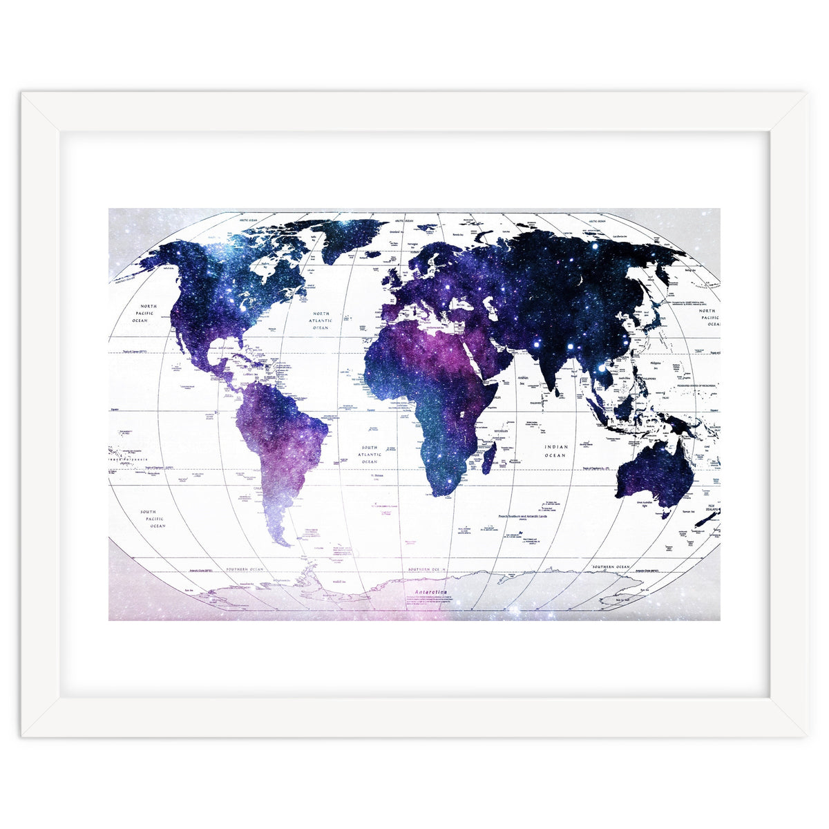 ALLOVER THE WORLD-Galaxy map