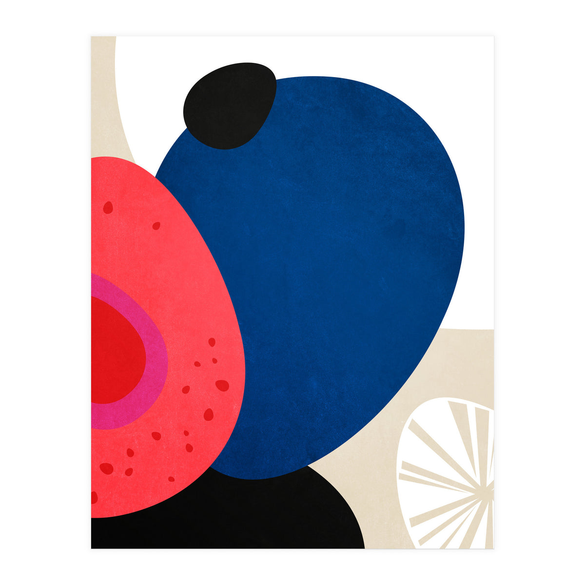 Pebbles and Seashells (Print Only)