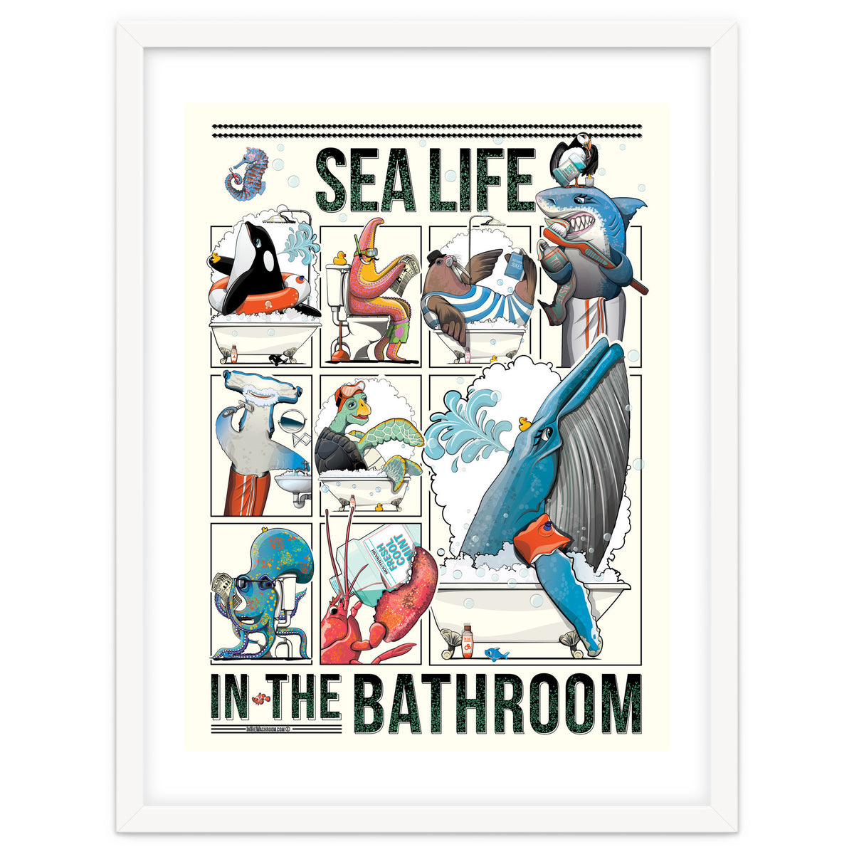 Sea Life in the Bathroom