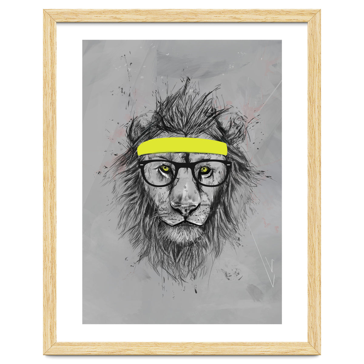Hipster Lion