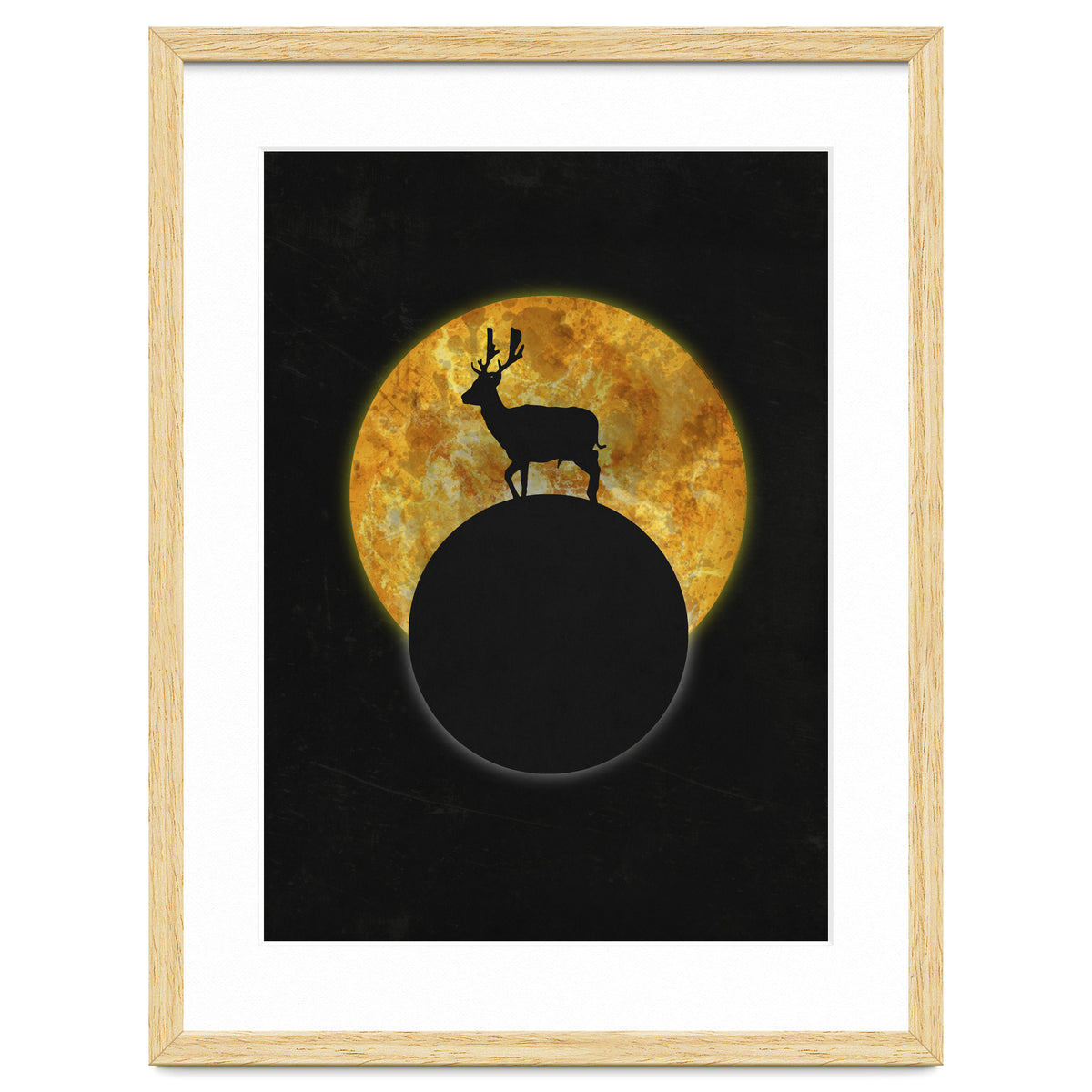 Deer On The Moon