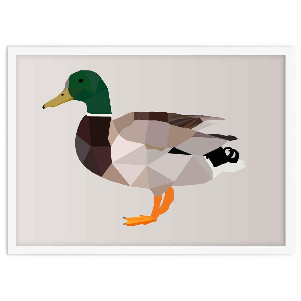Duck Low Poly Art