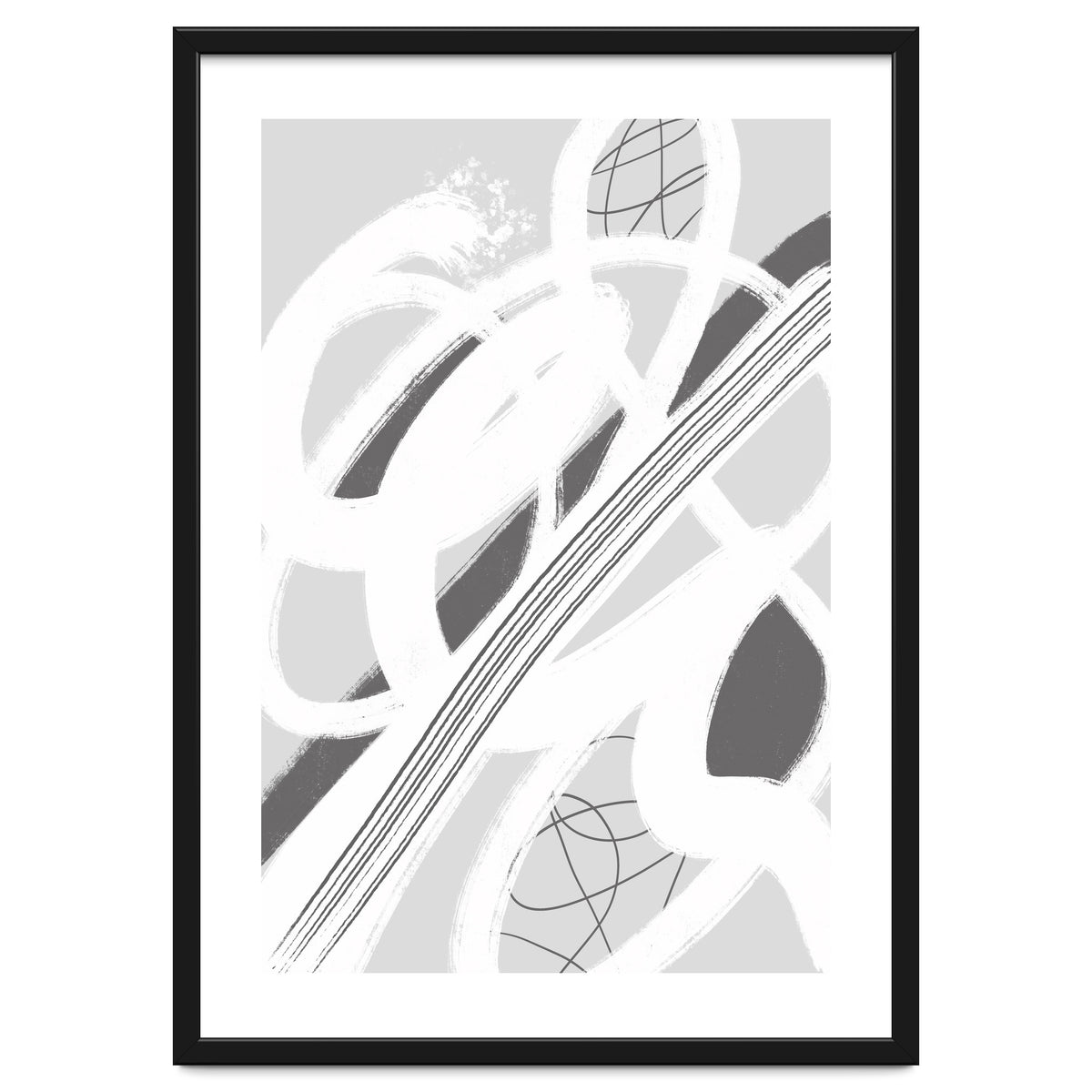 Abstract Painting No. 11 - Chaos and silence