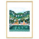 Chilling by the pool with my leopard Tropical Jungle Nature Wildlife Bohemian Morocco Travel thumbnail