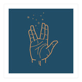 Vulcan Salute (Print Only) thumbnail