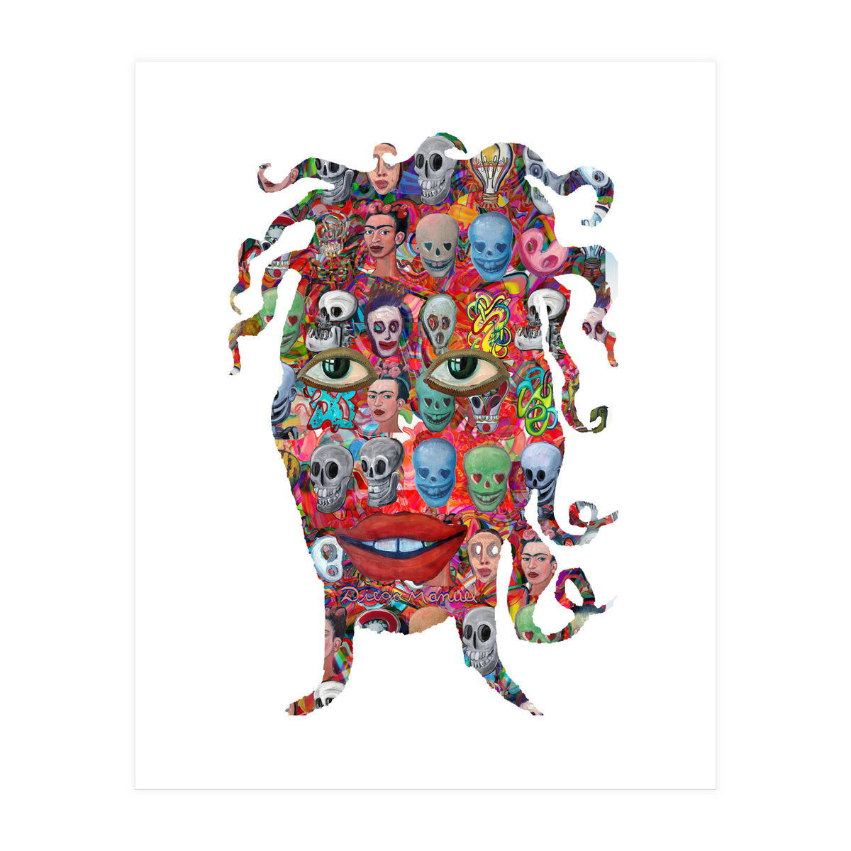 Mujer B 52 (Print Only)