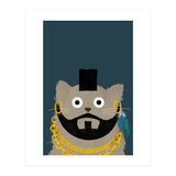 Doozal Cat Mr T (Print Only) thumbnail