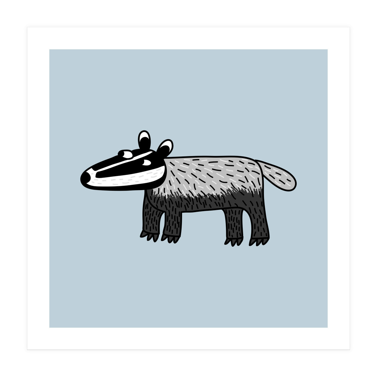Badger (Print Only)