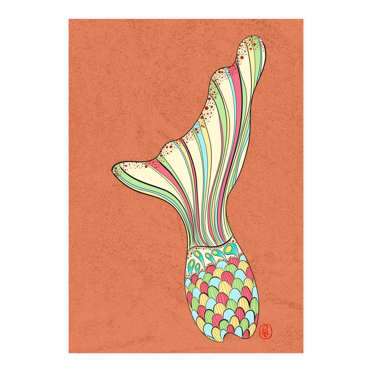 Pineapple Flower (Print Only)