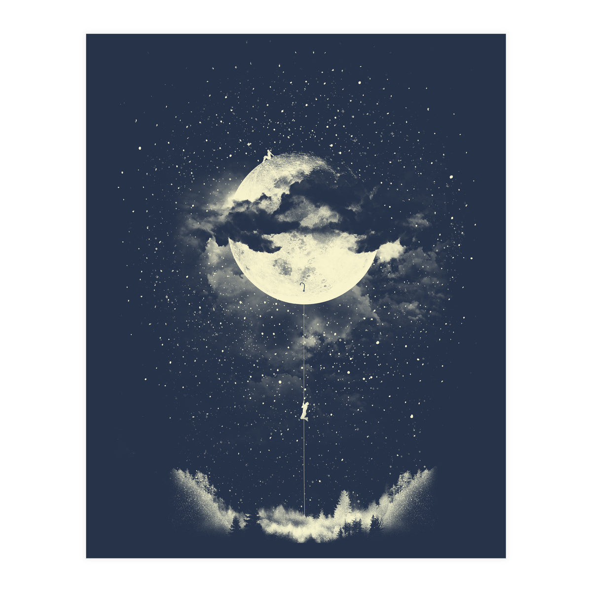 MOON CLIMBING (Print Only)