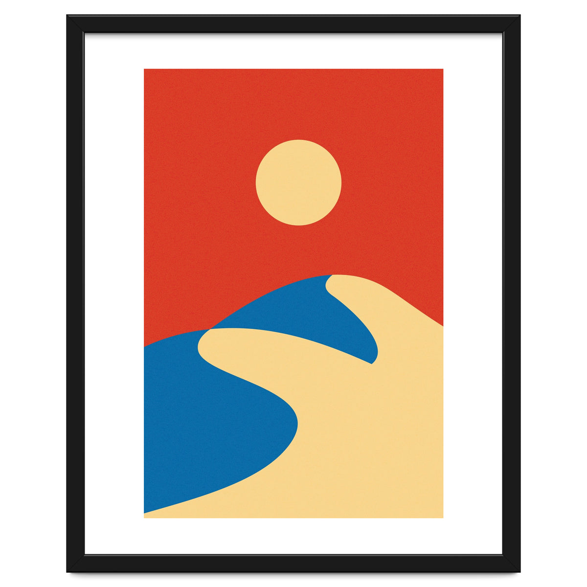 Mid Century Sahara Desert