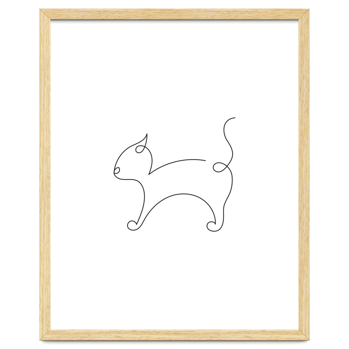 One Line Cat