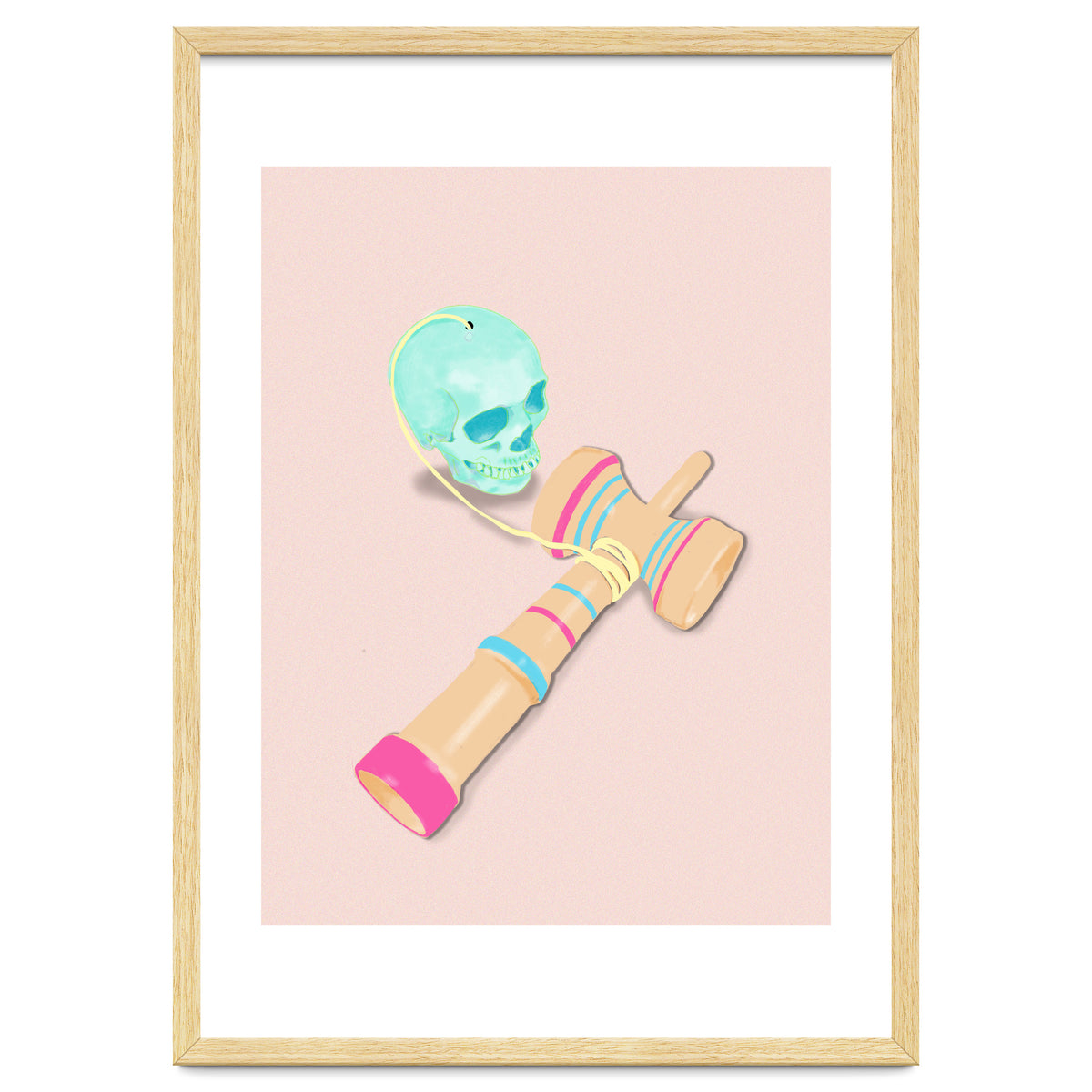 Skull kendama