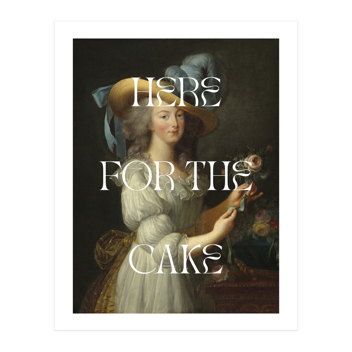 Here For The Cake (Print Only)