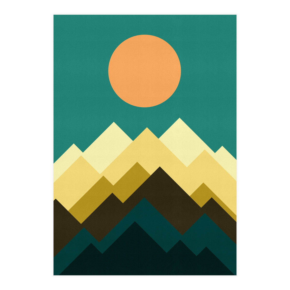 Geometric landscape IV (Print Only)