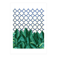 Leaves And Tiles (Print Only)