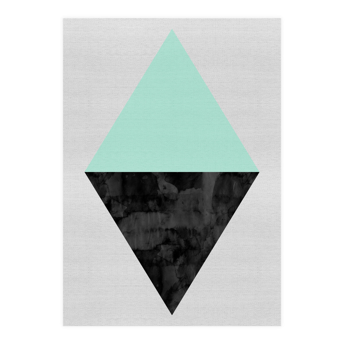 Geometric Watercolor III (Print Only)