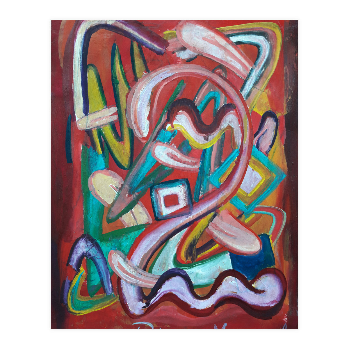 Formas Lenguas Rayos Y El 2 (Print Only)