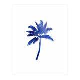 Blue Palm Tree (Print Only) thumbnail