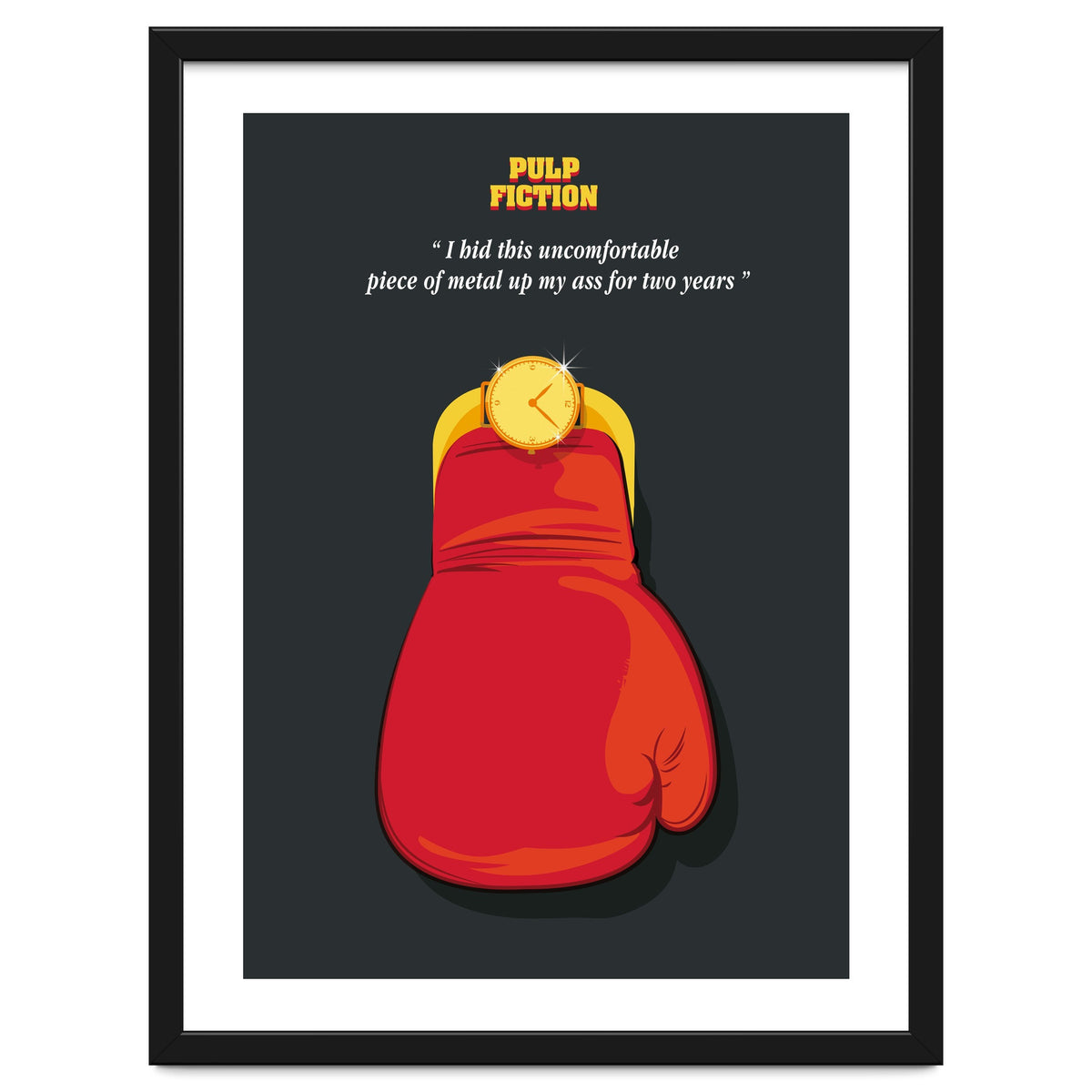 Butch Pulp Fiction movie poster