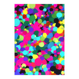 A Mess Of Colors, Eclectic Colorful Water Balloons, Fun Party Confetti Polka Dots Painting (Print Only) thumbnail