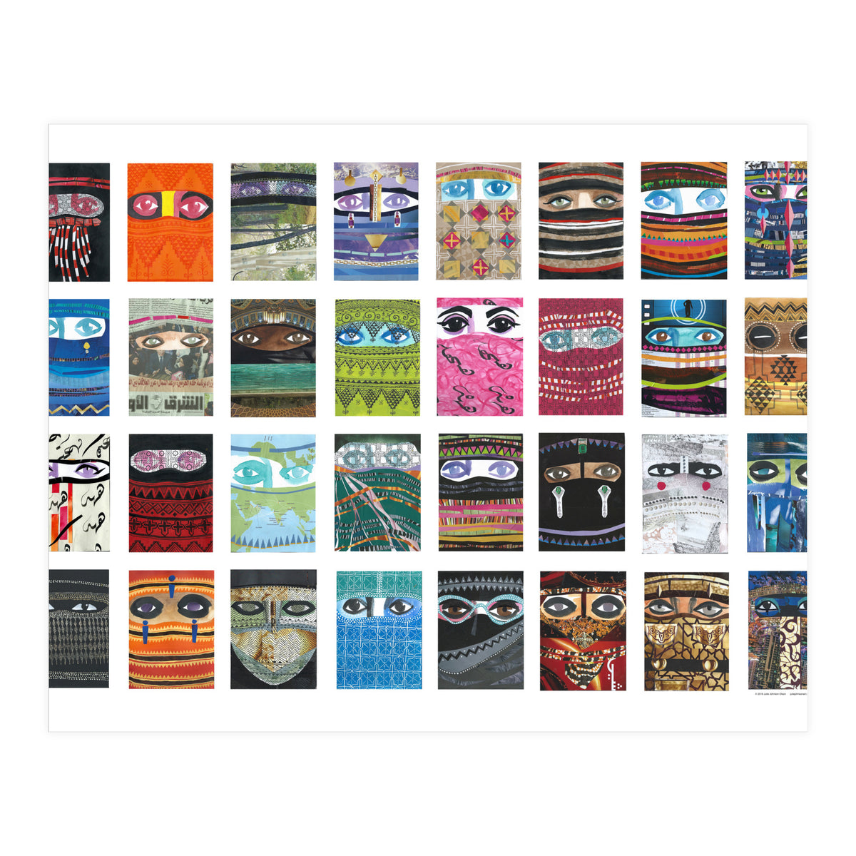 Niqabi Beauty (Print Only)