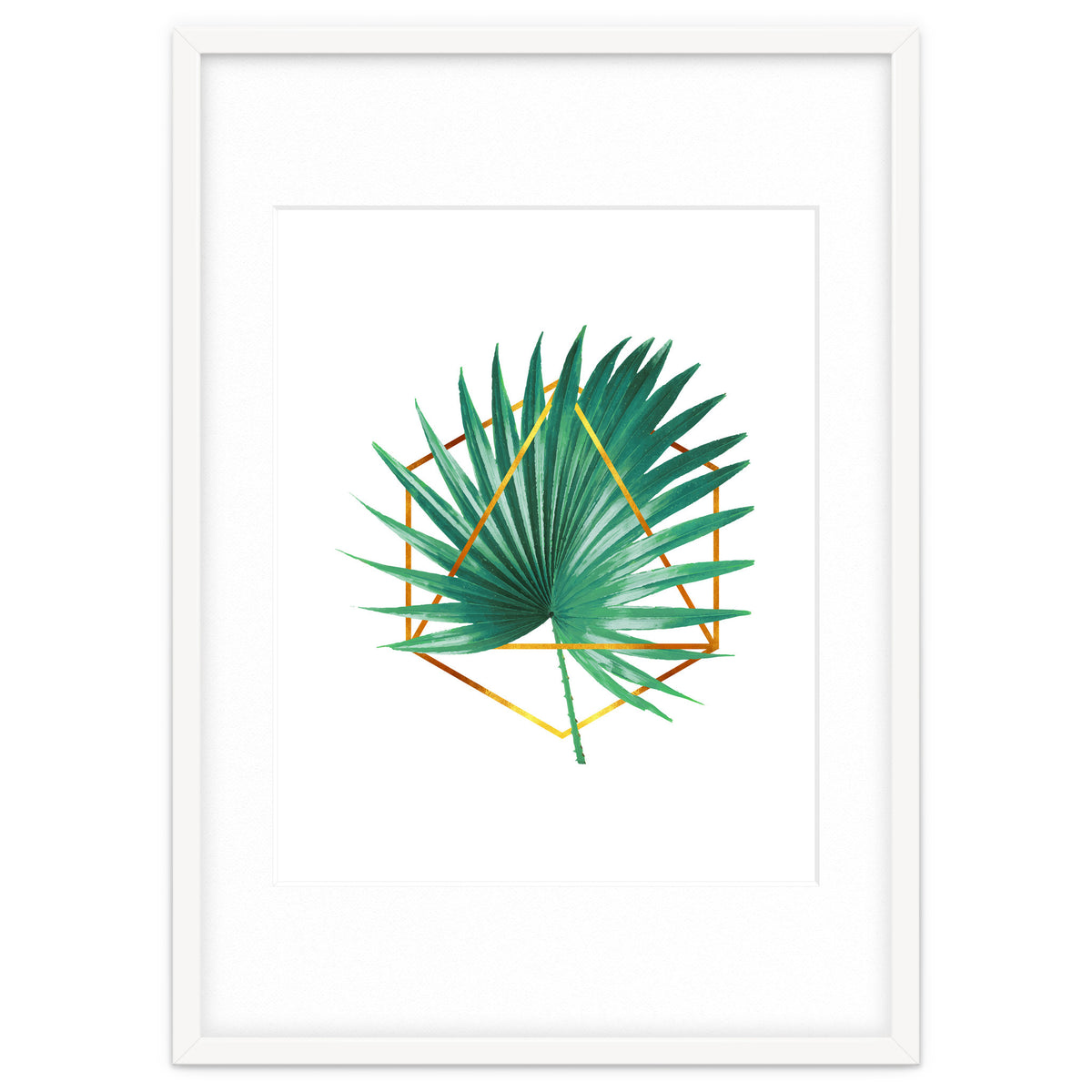 Tropical Palm Leaf 01
