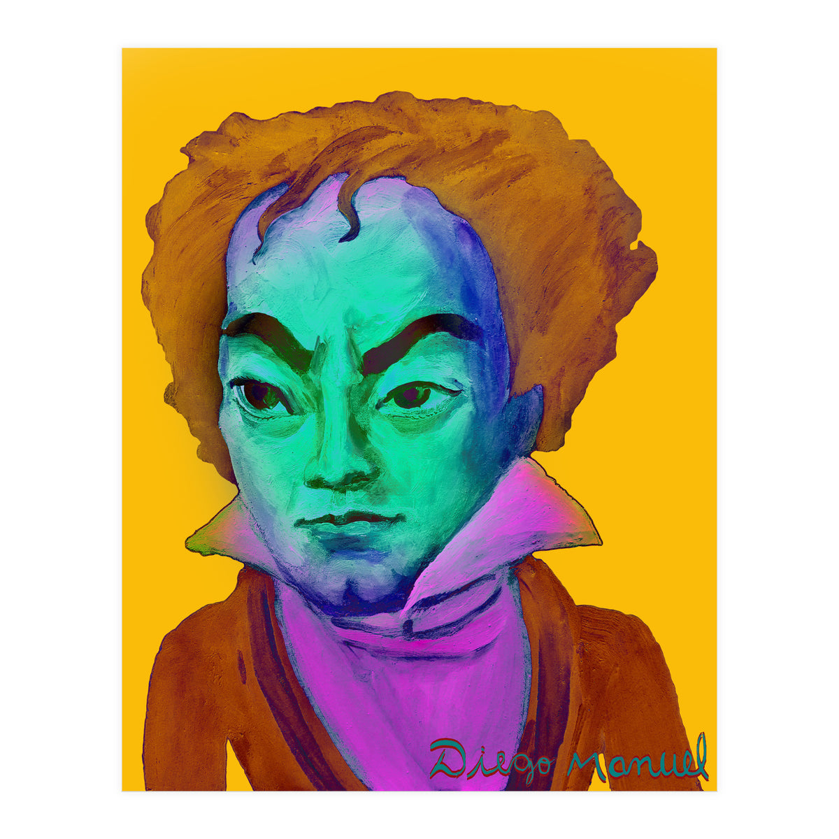 Beethoven Multicolor 5 (Print Only)