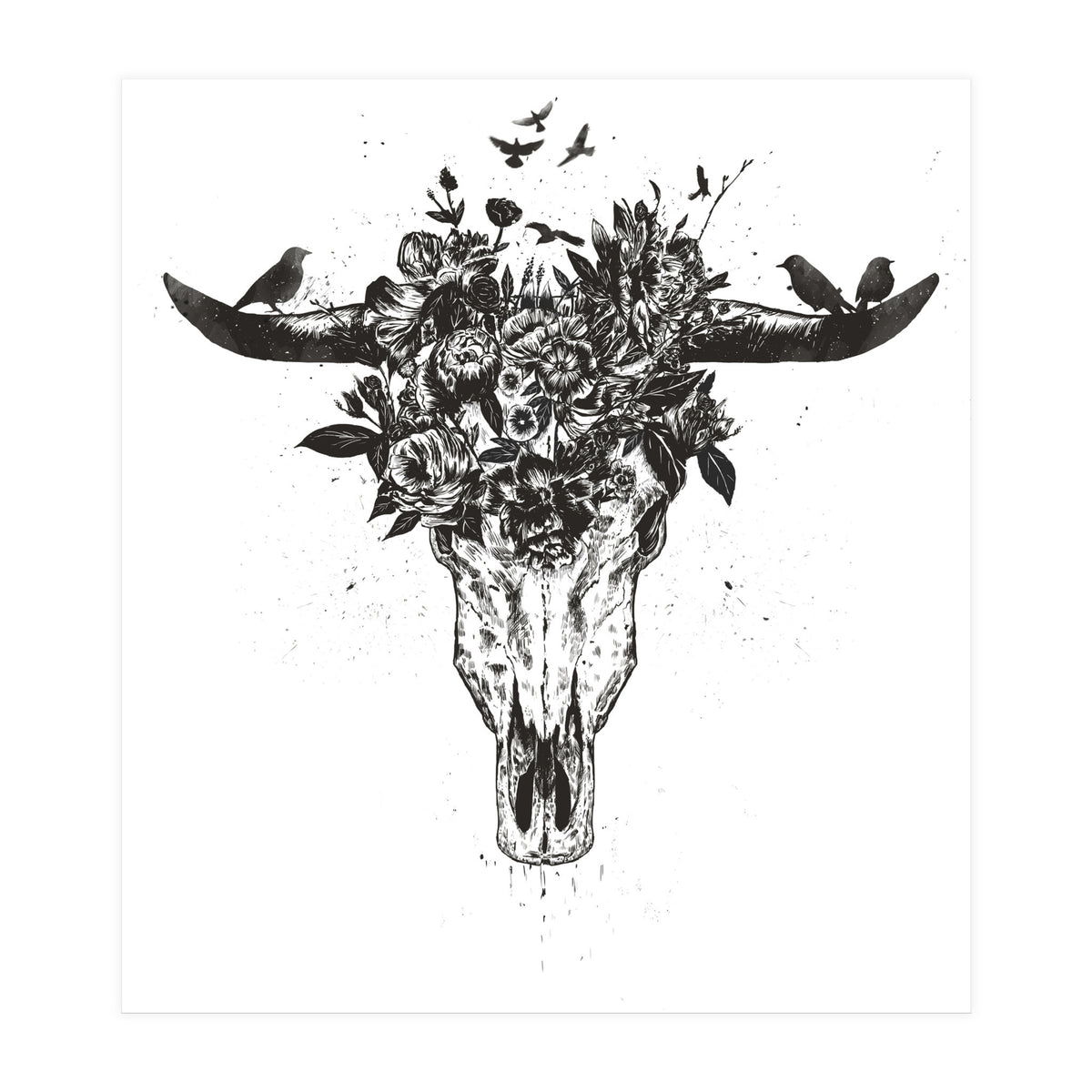 Dead Summer Bw (Print Only)