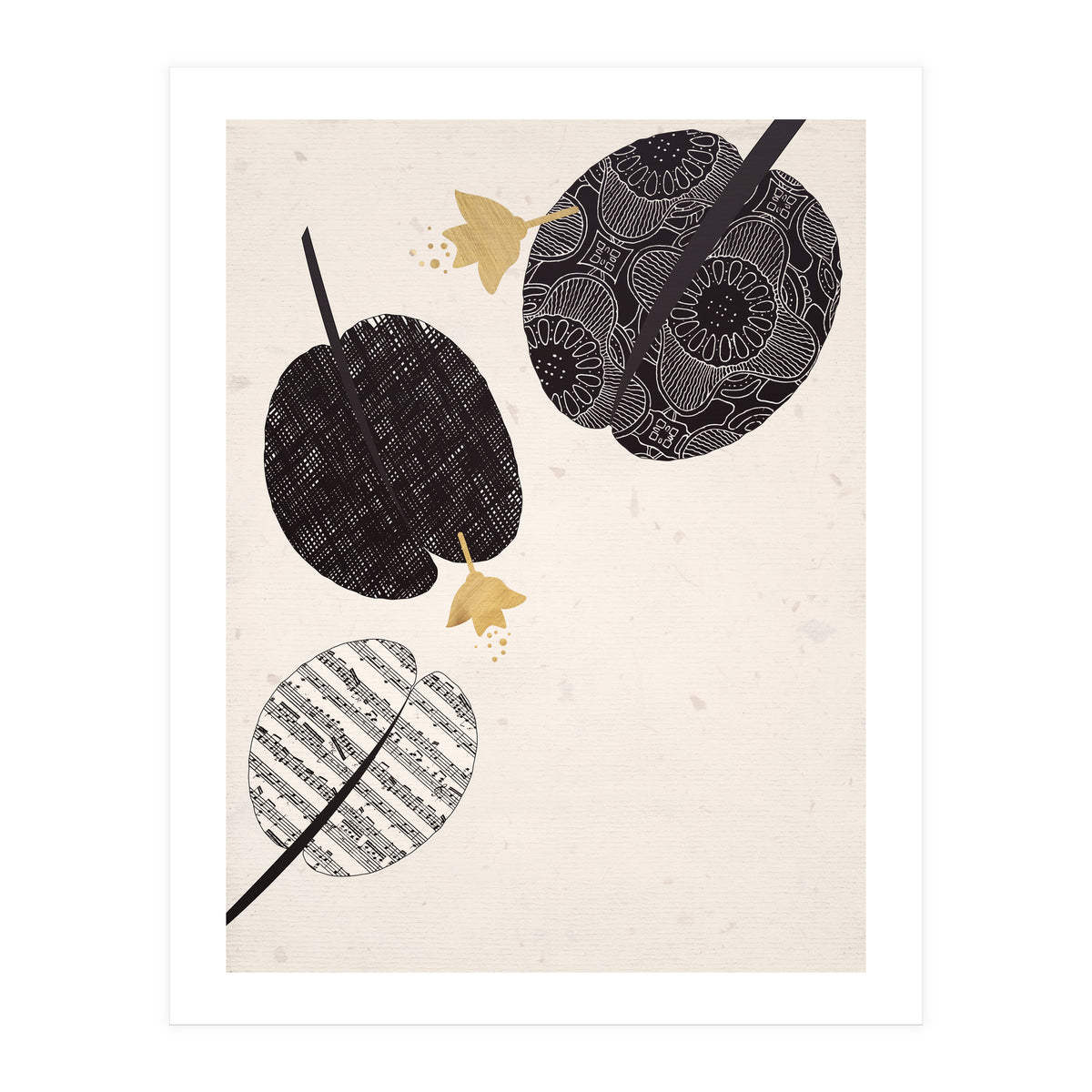 Abstract leaves (Print Only)