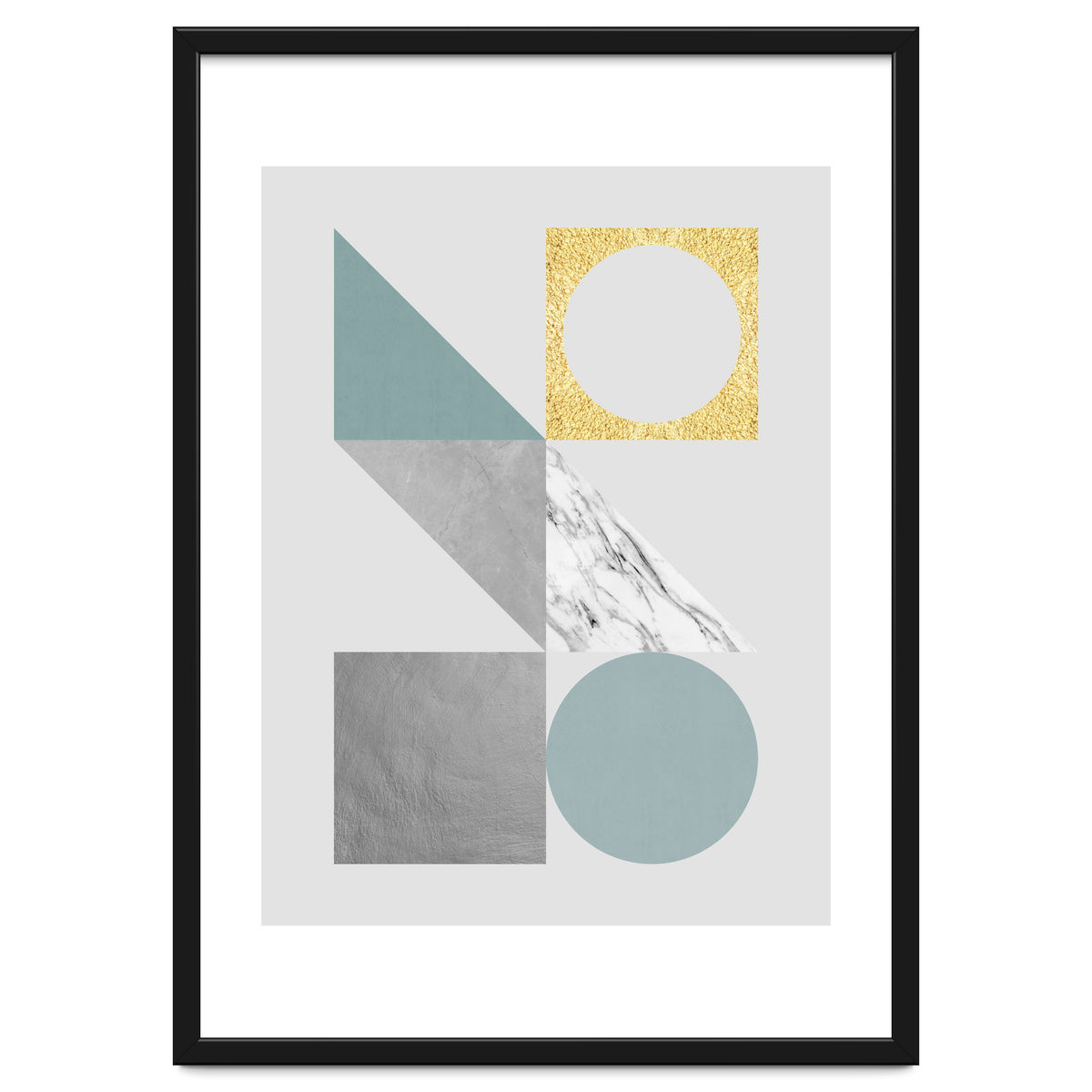 Marble and gold VIII