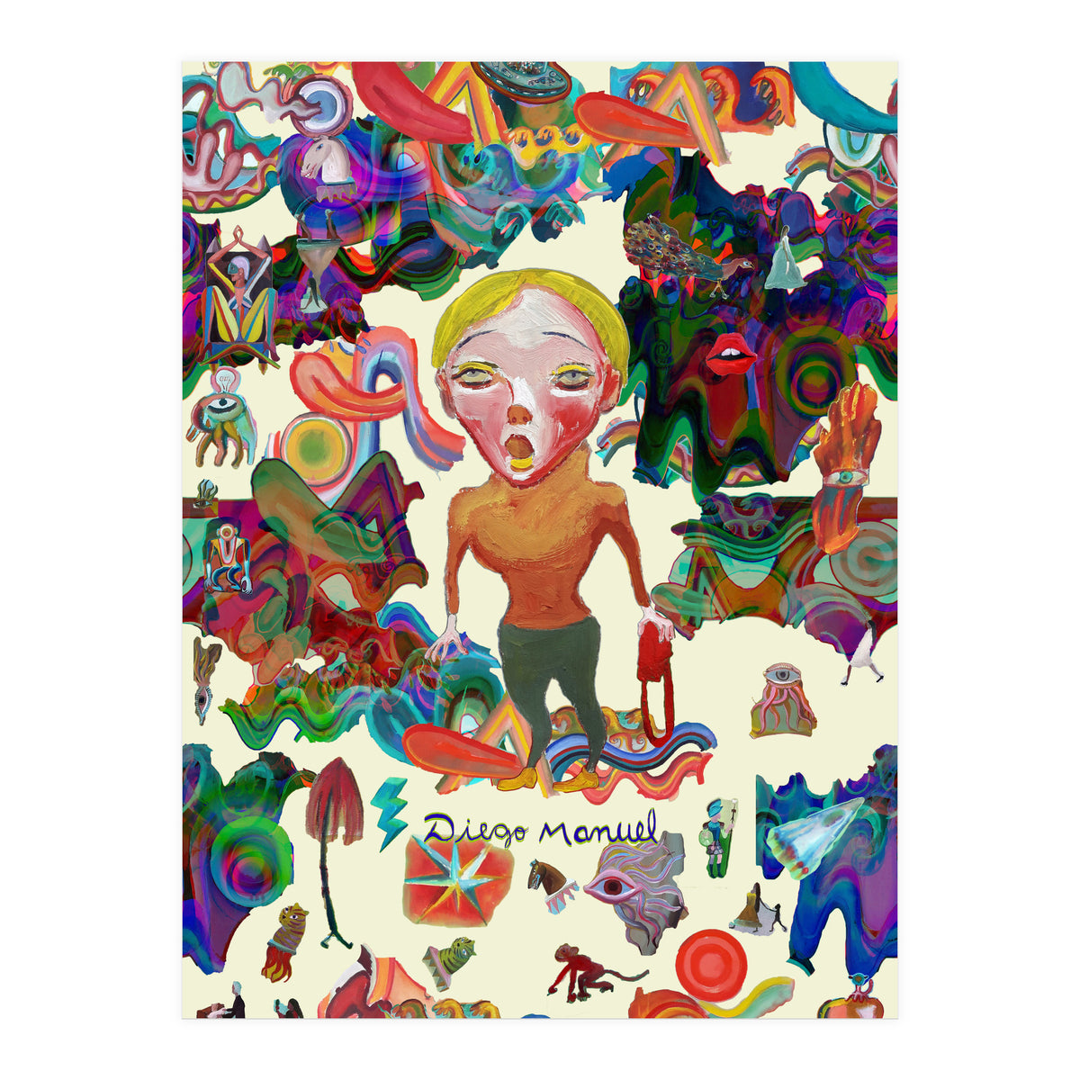 Graffitis 2021 Tapiz 60 B (Print Only)