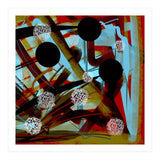 Brown In Sepia With White Drops (Print Only) thumbnail