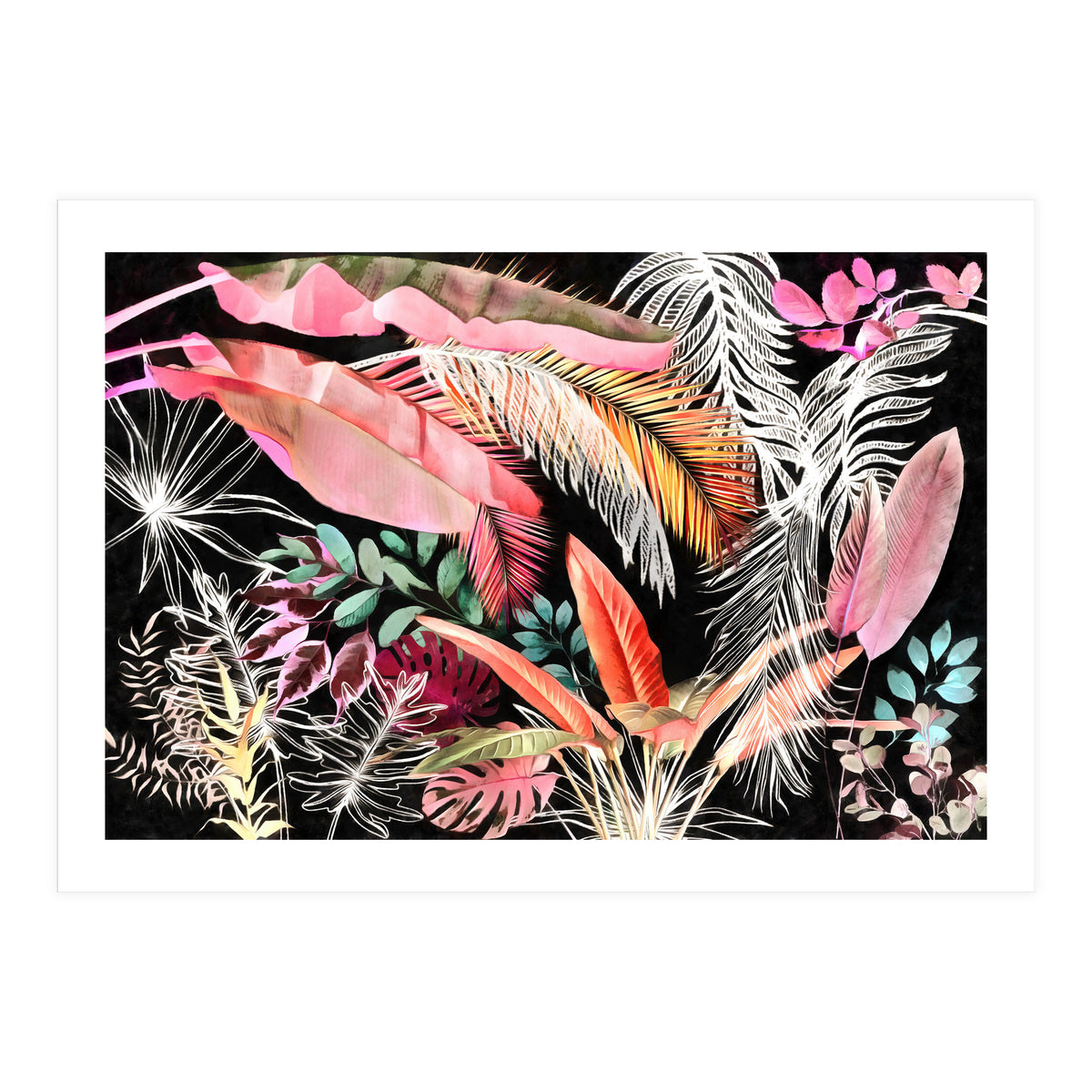 Tropical Foliage 05 (Print Only)
