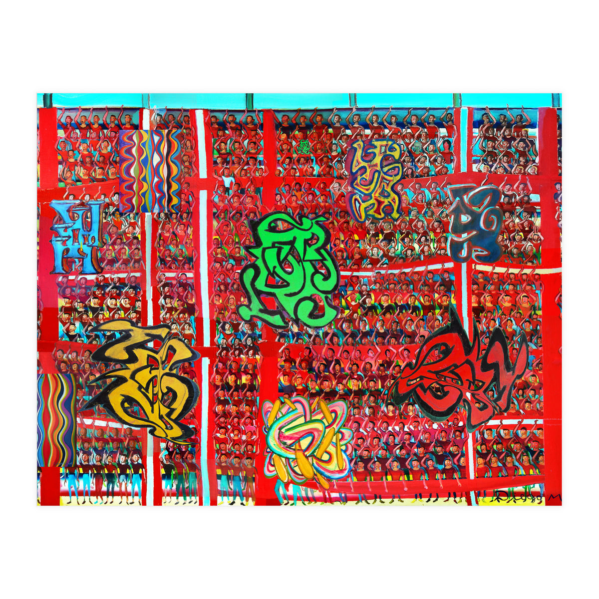 Gran Hinchada Roja 4 (Print Only)