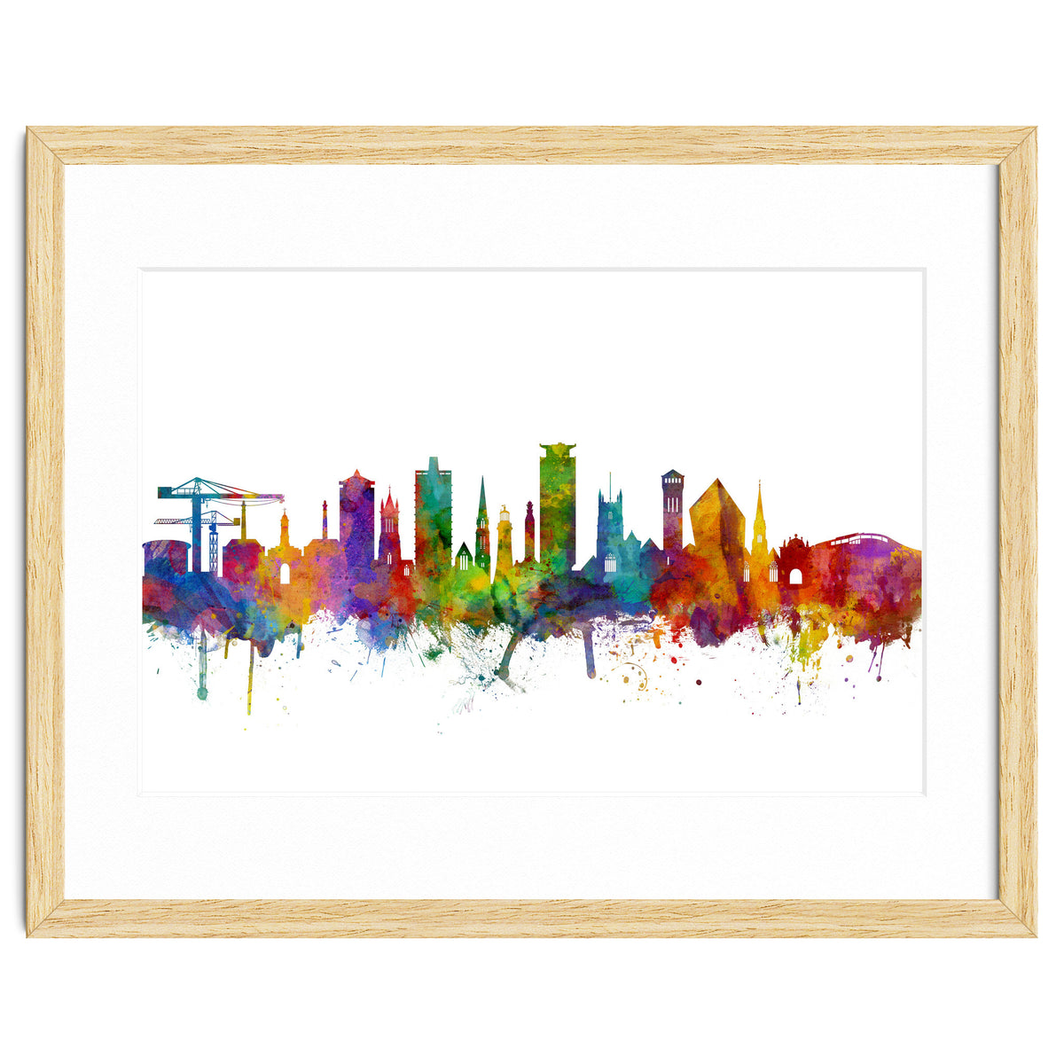 Plymouth England Skyline