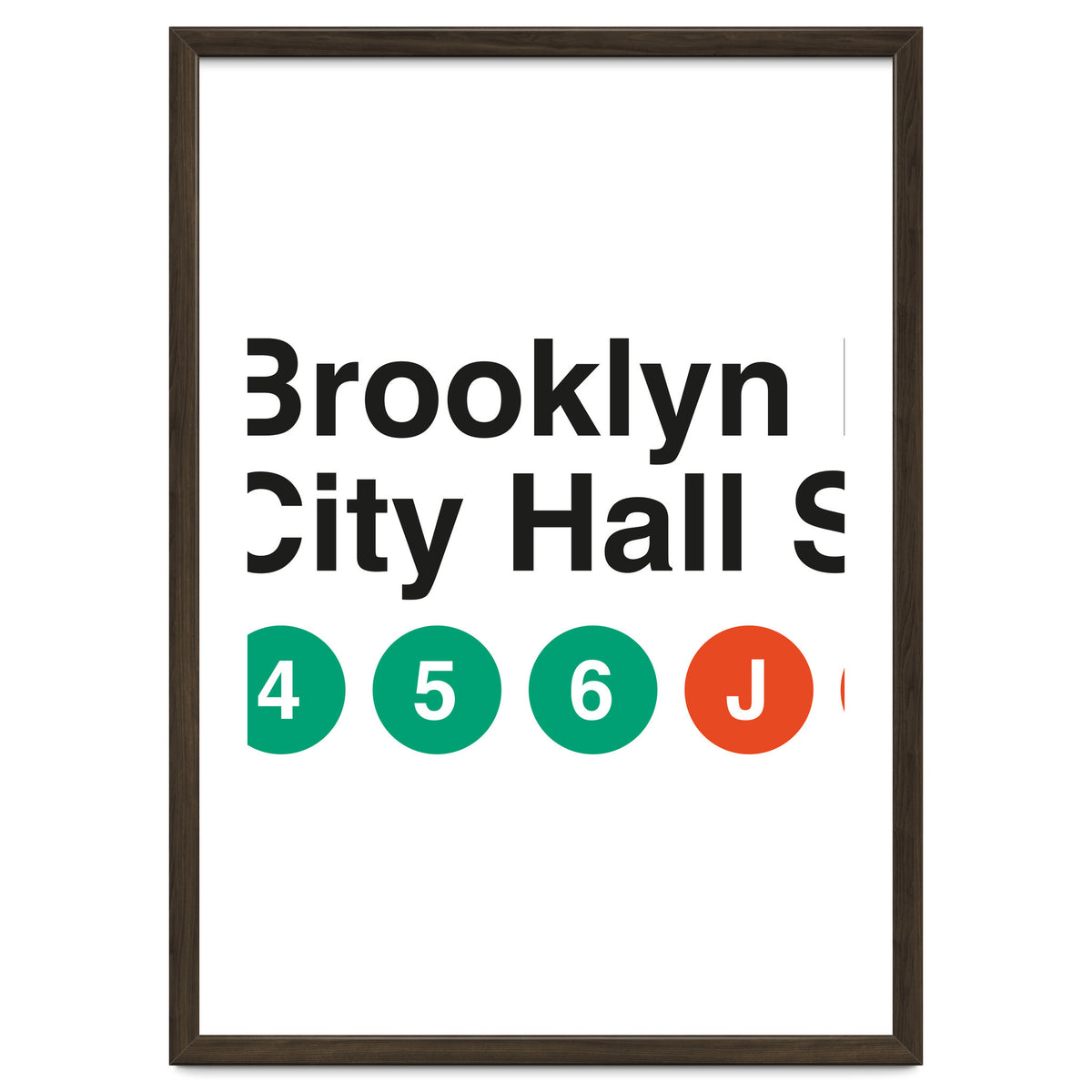 Vignelli's Subway Sign