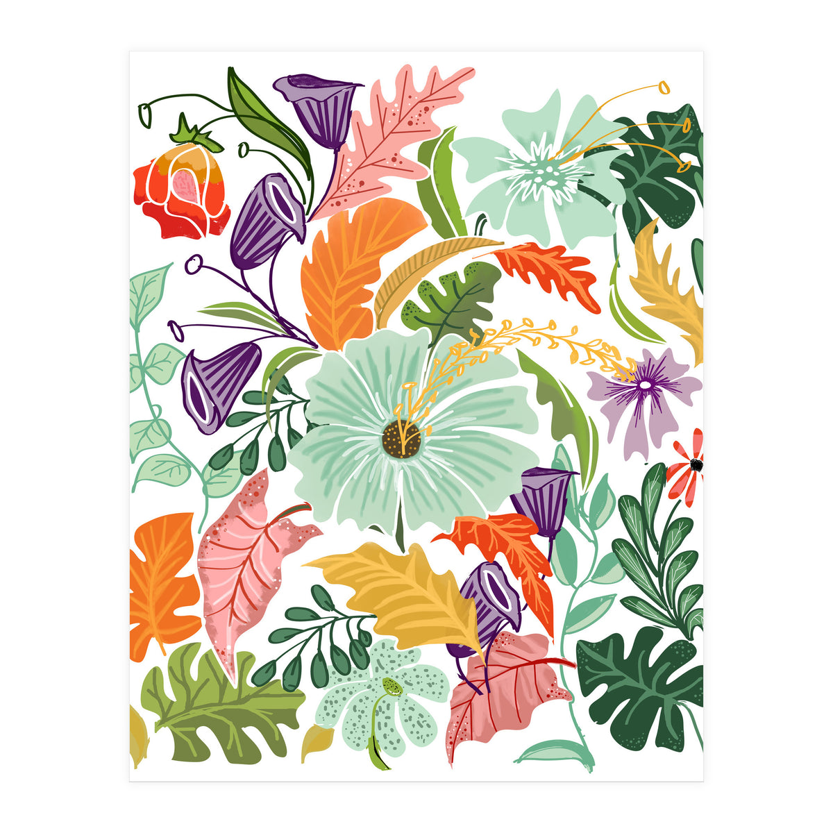 Hello Tropical (Print Only)