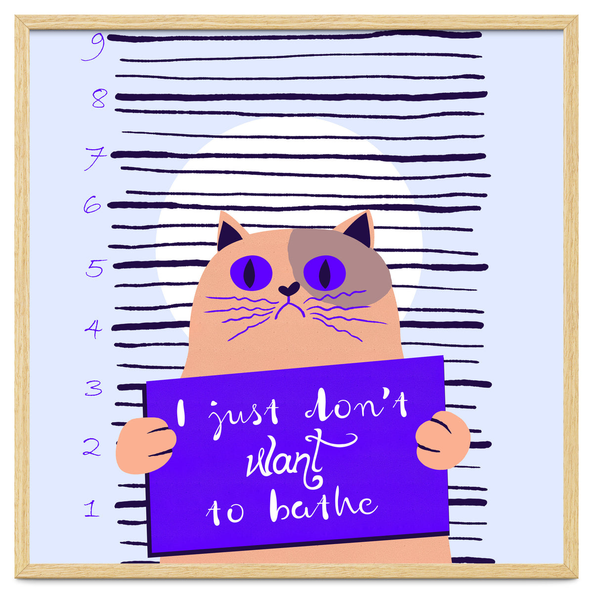 I just don't want to bathe