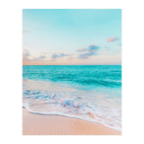 Ocean Bliss, Nature Landscape Sea Travel Tropical, Nordic Luxe Photography Pastel Island Digital (Print Only) thumbnail