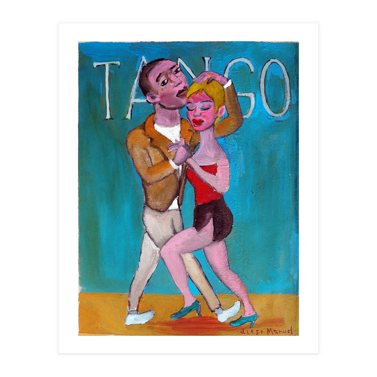 Caricias De Tango (Print Only)