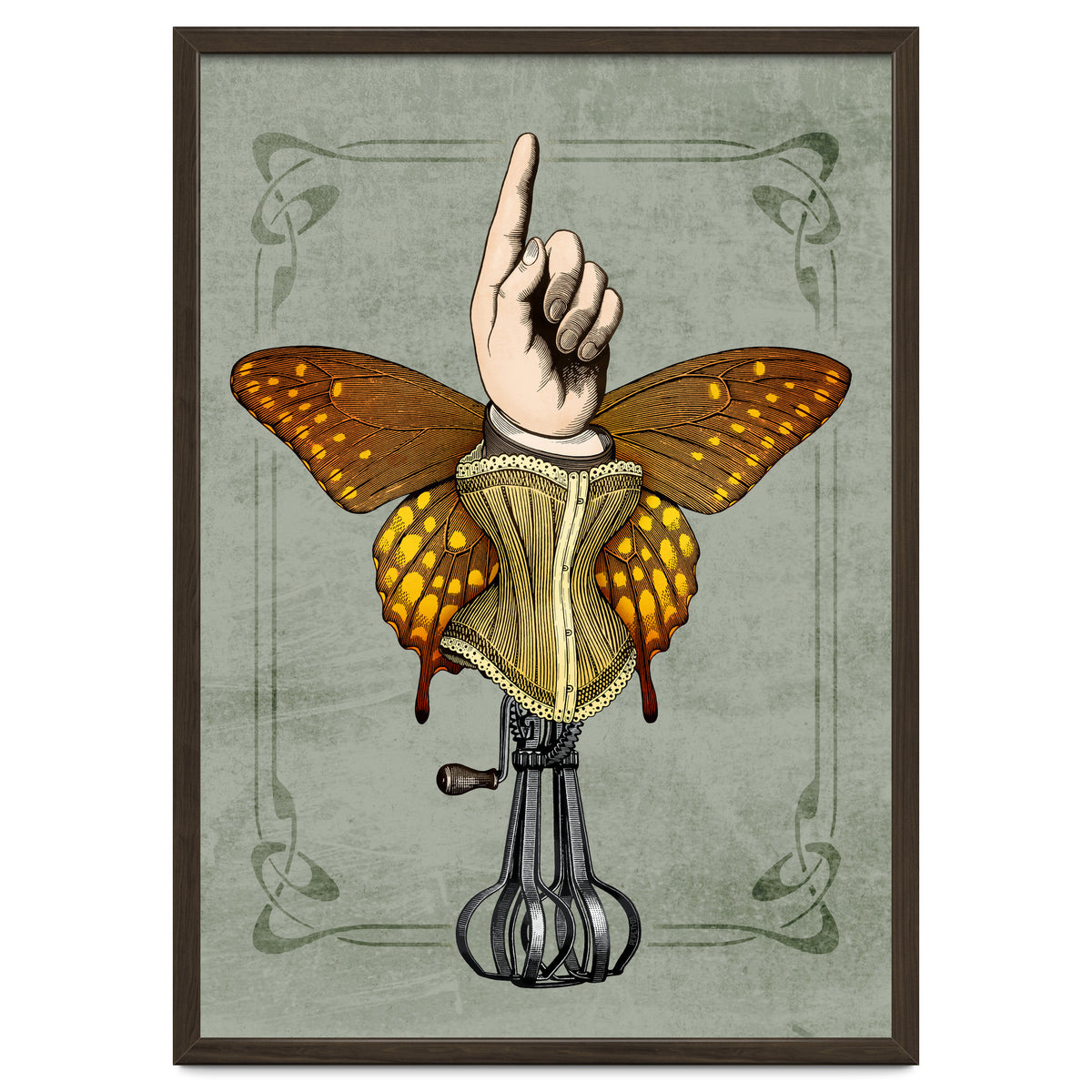 Butterhand Portrait
